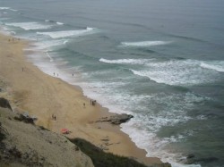 do alto da arriba a observar