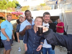 Pisoes ramiro, je, boss e o tinto...