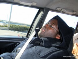 O ivo durante a viagem de ida lol