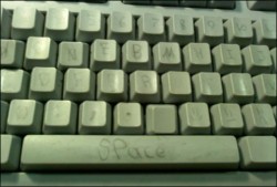 O teu teclado deve estar pior que este :p