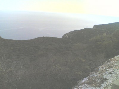 Quando se começa a avistar o mar do cimo da Serra