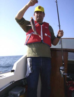Reparem como ele vinha ferrado... Dia de peixe super técnico...