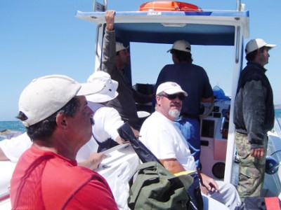 Era um barco cheio de comandantes