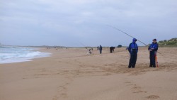 Dia chuvoso na Praia da Consolação...