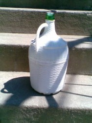 Eu não bebo vinho, mas disseram-me que esta pinga estava divinal!