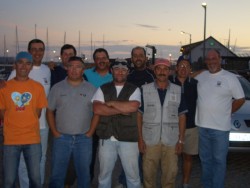 A EQUIPA DA CAMPANHA COM O CAMPEÃO MÁRIO SANTOS...