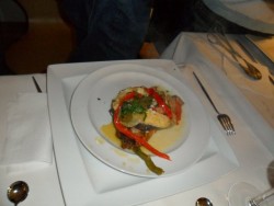 O menu...
